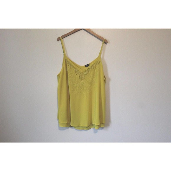 NWT Torrid Sophie Chiffon Embroidered Swing Cami Plus Size 3 3X H14637 - Picture 2 of 13